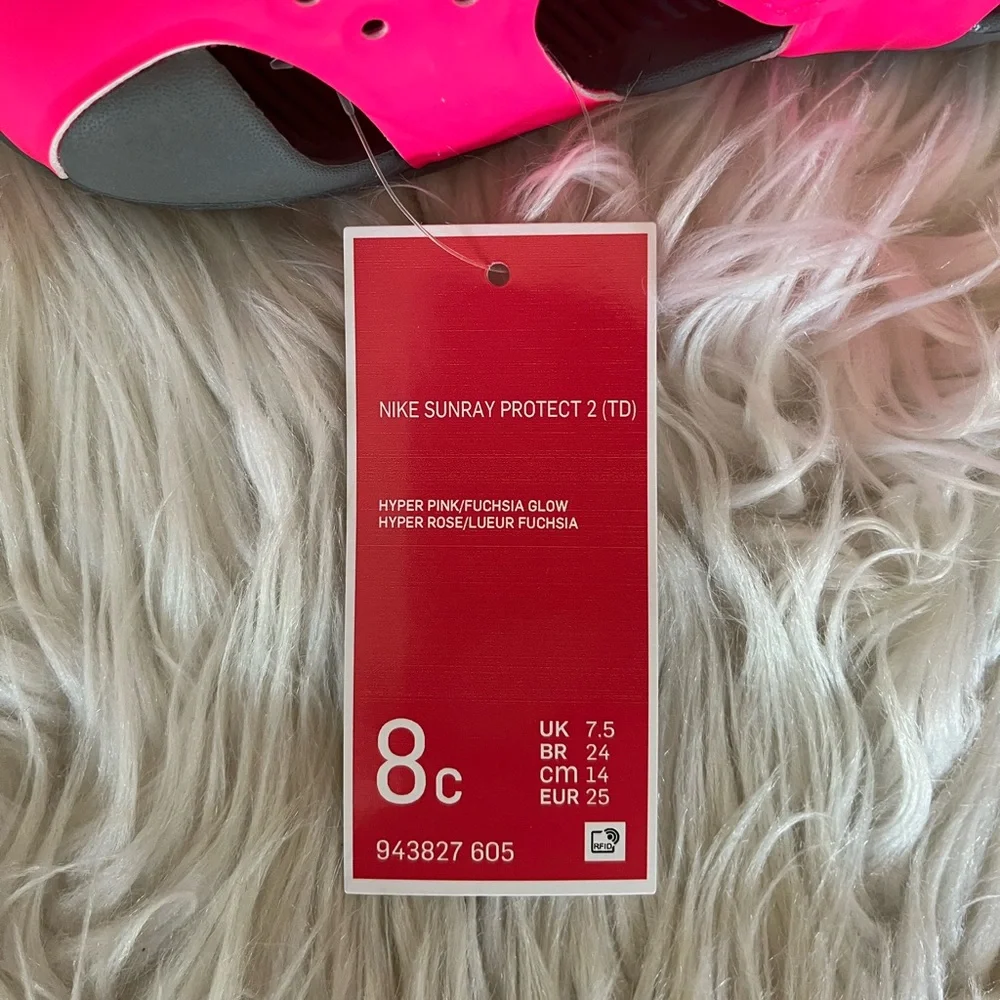 {Nike} Sunray Protect Toddler Sandals in Hot Pink - Toddler Girl's 8 - NWT - Picture 6 of 7